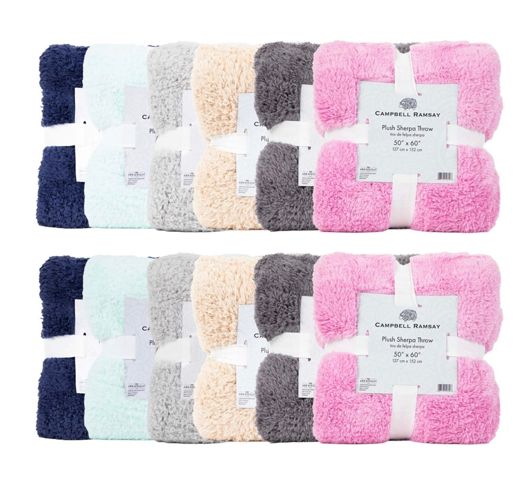 Sherpa Super Soft Blankets