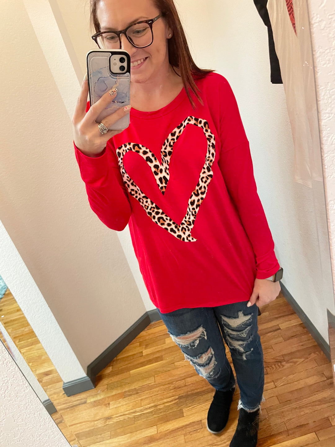 Be My Valentine Heart Top