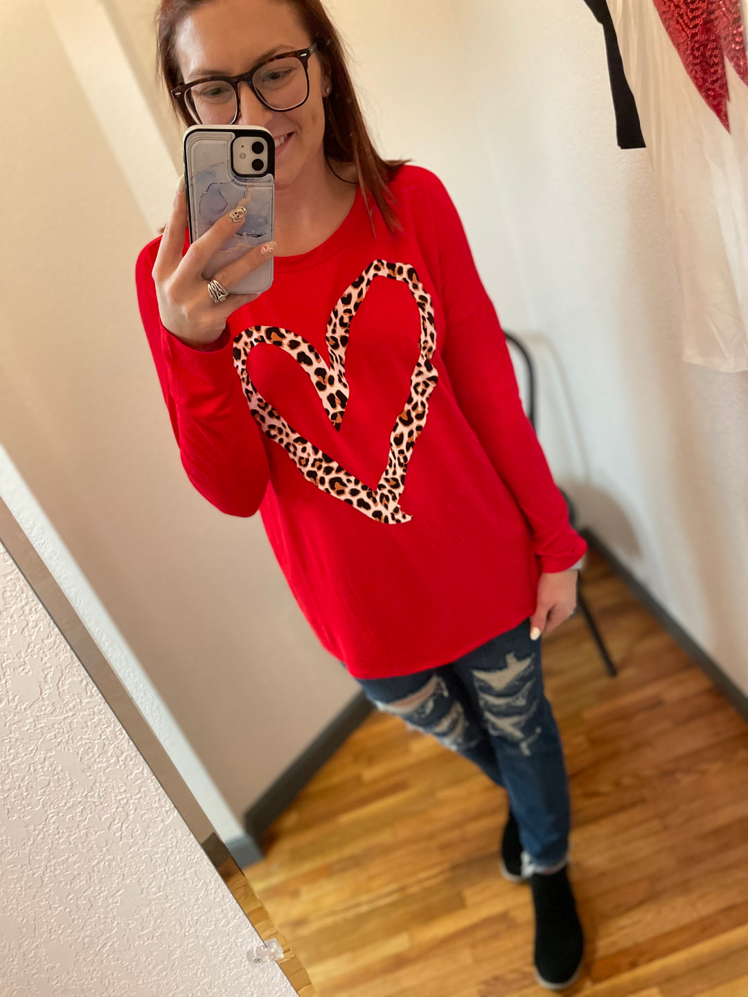 Be My Valentine Heart Top